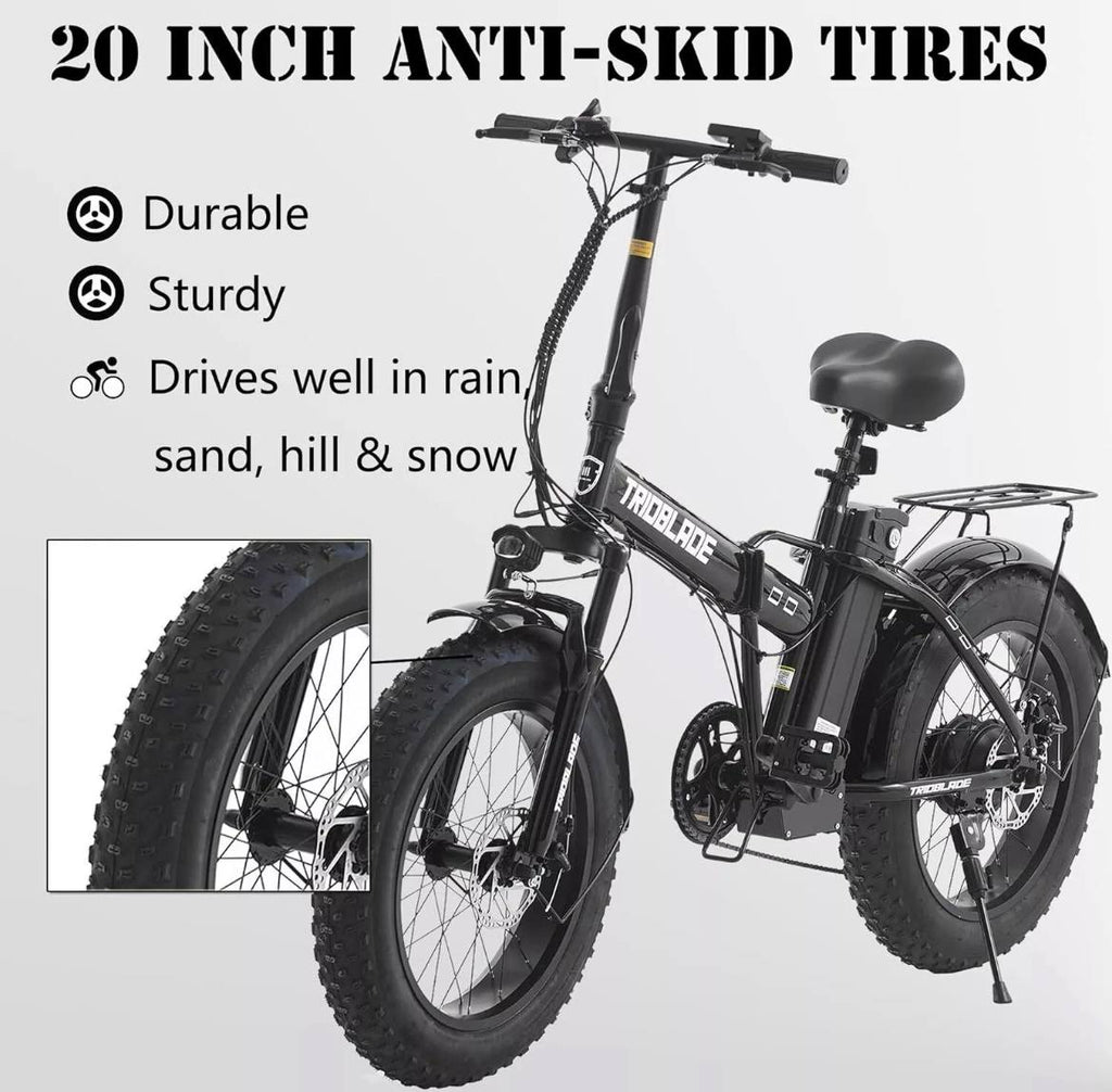 SALE!!!!  SHIMANO 20" Folding Electric Bike 36V 13Ah 250W City Ebike 15.5mph Fat Tire